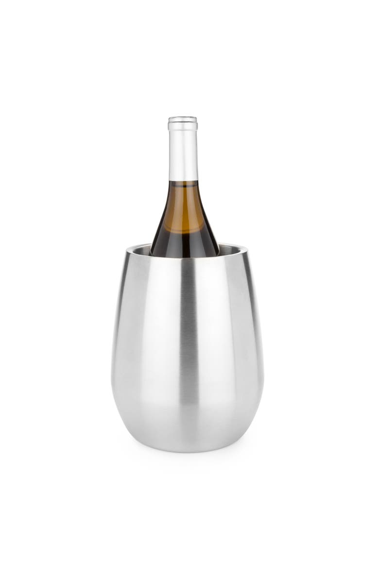 Viski Bottle Chiller in Stainless Steel, Main, color, Silver