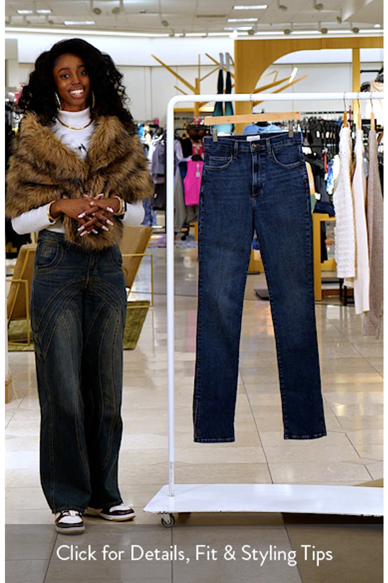 The Valentina High Waist Side Slit Jeans video