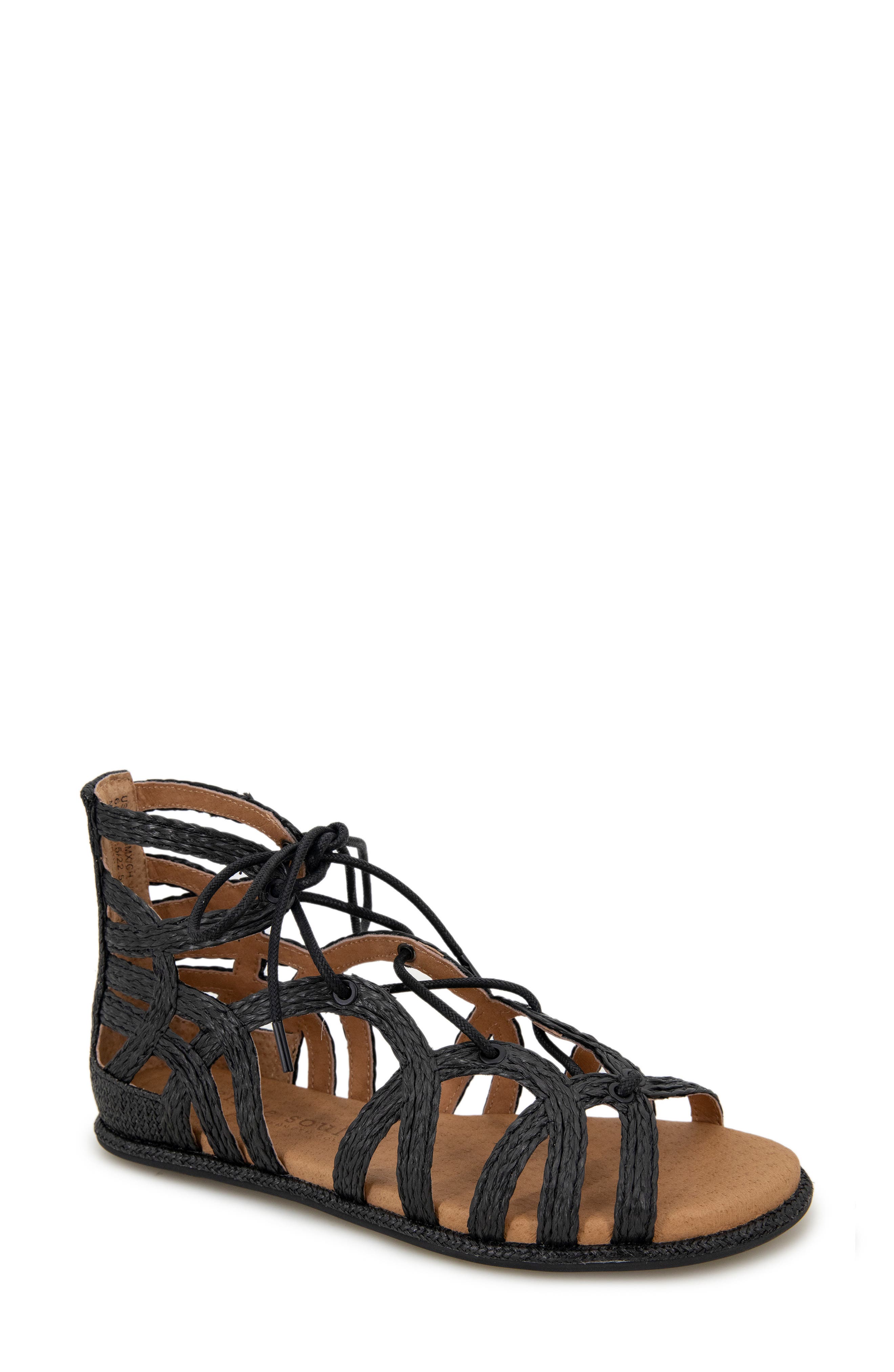 Gentle Souls by Kenneth Cole 'Break My Heart 3' Cage Sandal, Main, color, 