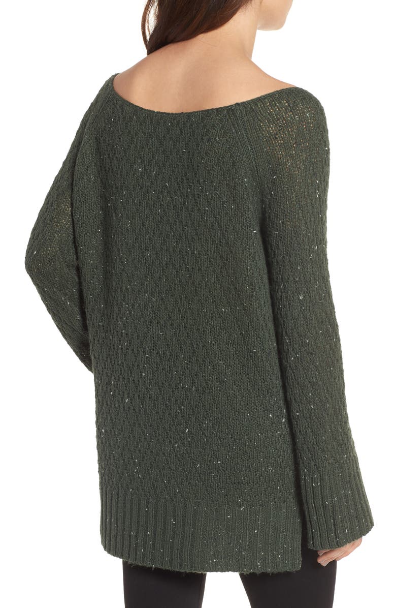 Hinge Slouchy Tunic Sweater, Alternate, color, 