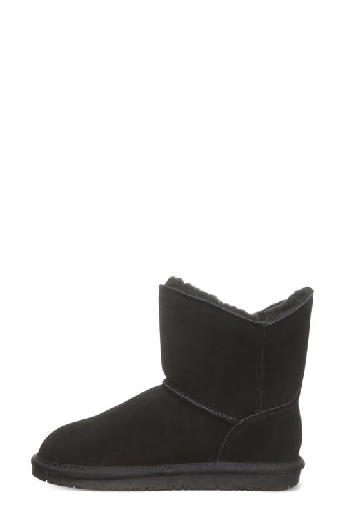 Bearpaw Steph Faux Shearling Lined Bootie In Black