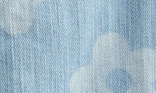 Tucker + Tate Print Denim Jumper In Light Indigo Wash Danny Floral