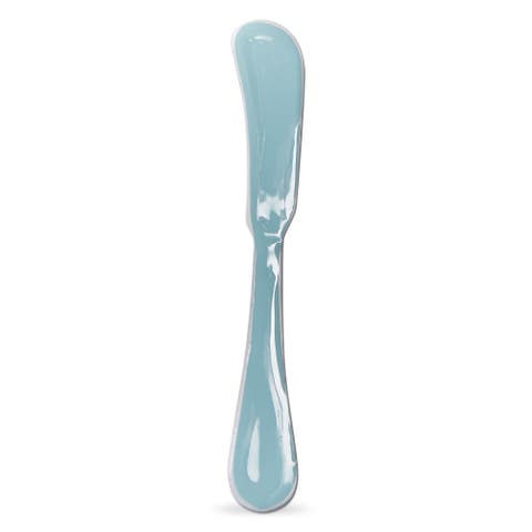 Monroe Enamel Teaspoon Aqua Aqua Stainless Steel Spring