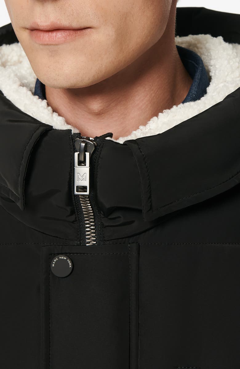 Marc New York Water Resistant Puffer Coat, Alternate, color,