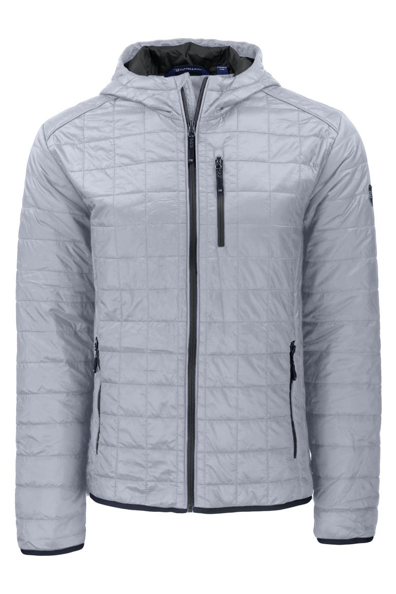 Rainier PrimaLoft® Hooded Jacket, Main, color, POLISHED