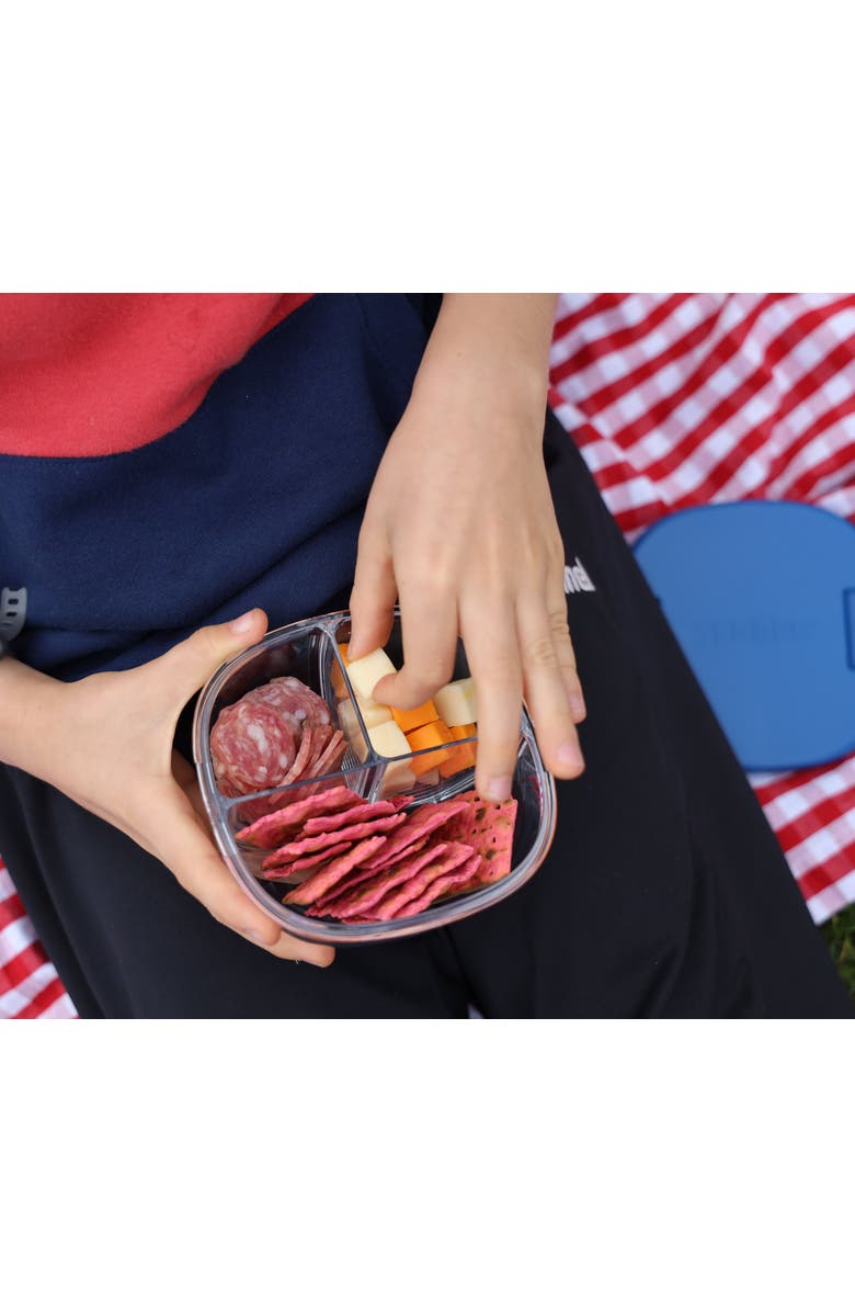 Yumbox Snack Bowl with Leakproof lid, Alternate, color, Navy Blue