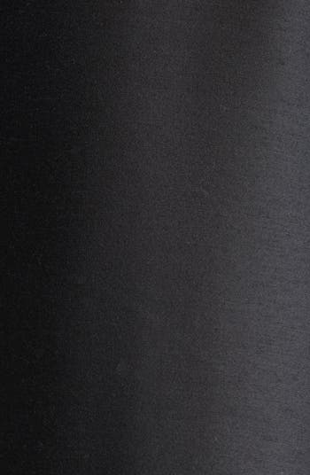 Hypnotic Bow Drop Waist Wool & Silk Minidress