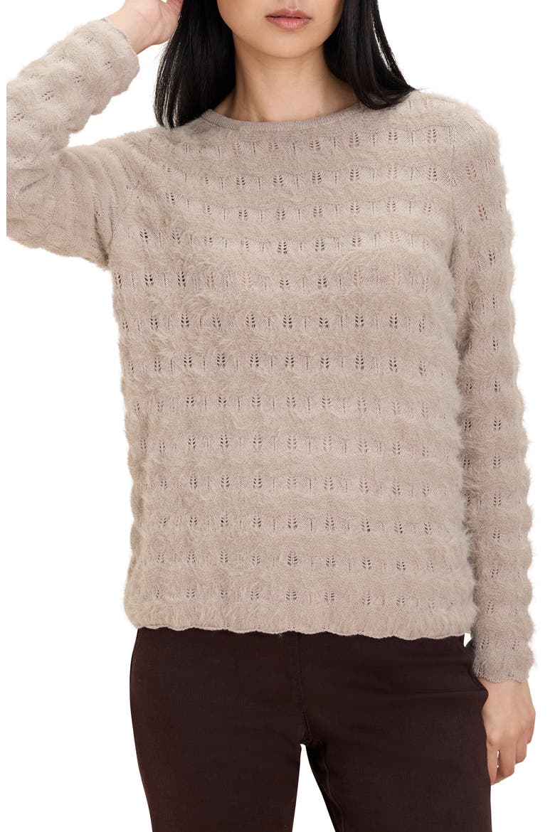 Cozy Waves Pointelle Sweater, Main, color, MALT