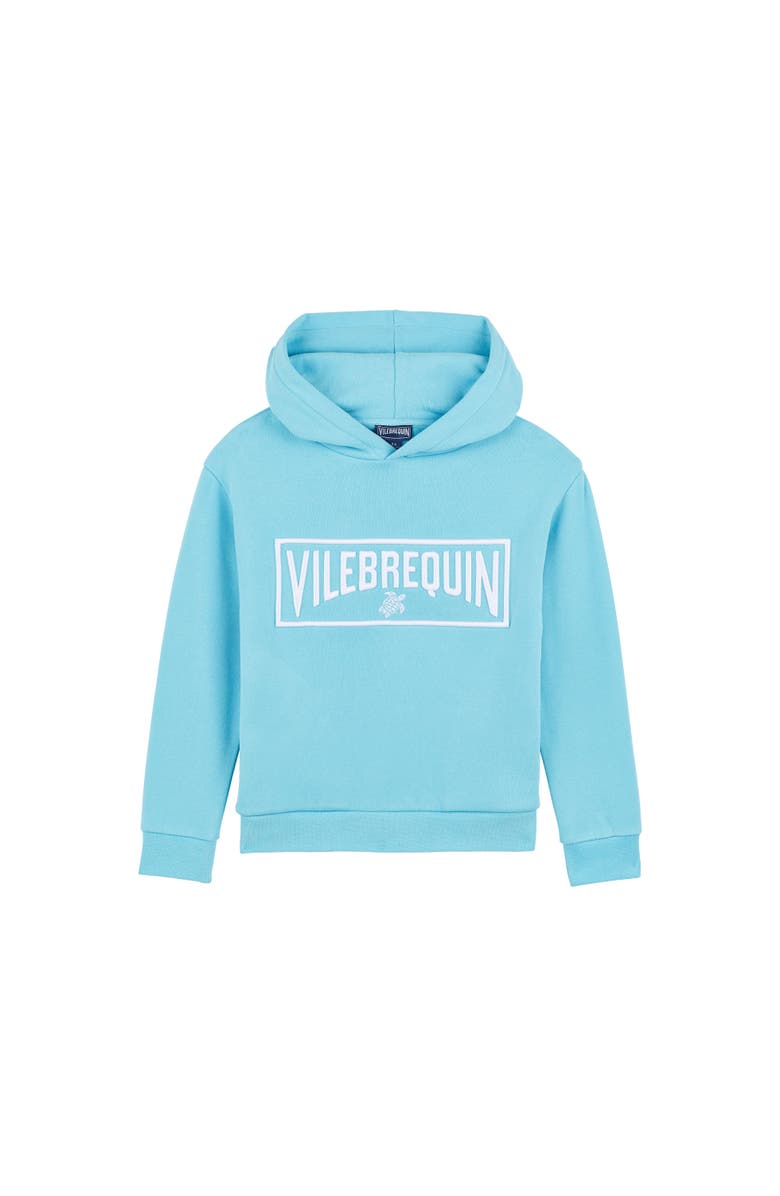 Vilebrequin Kids' 3D Logo Embroidered Hoodie, Alternate, color,