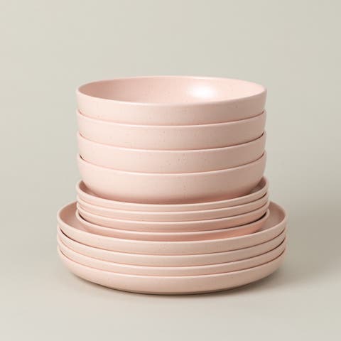 Pacifica 12-pc place setting w/ pasta bowl