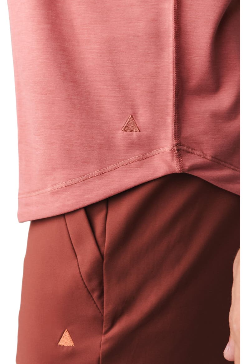 Adapt Long Sleeve, Alternate, color, Terracotta