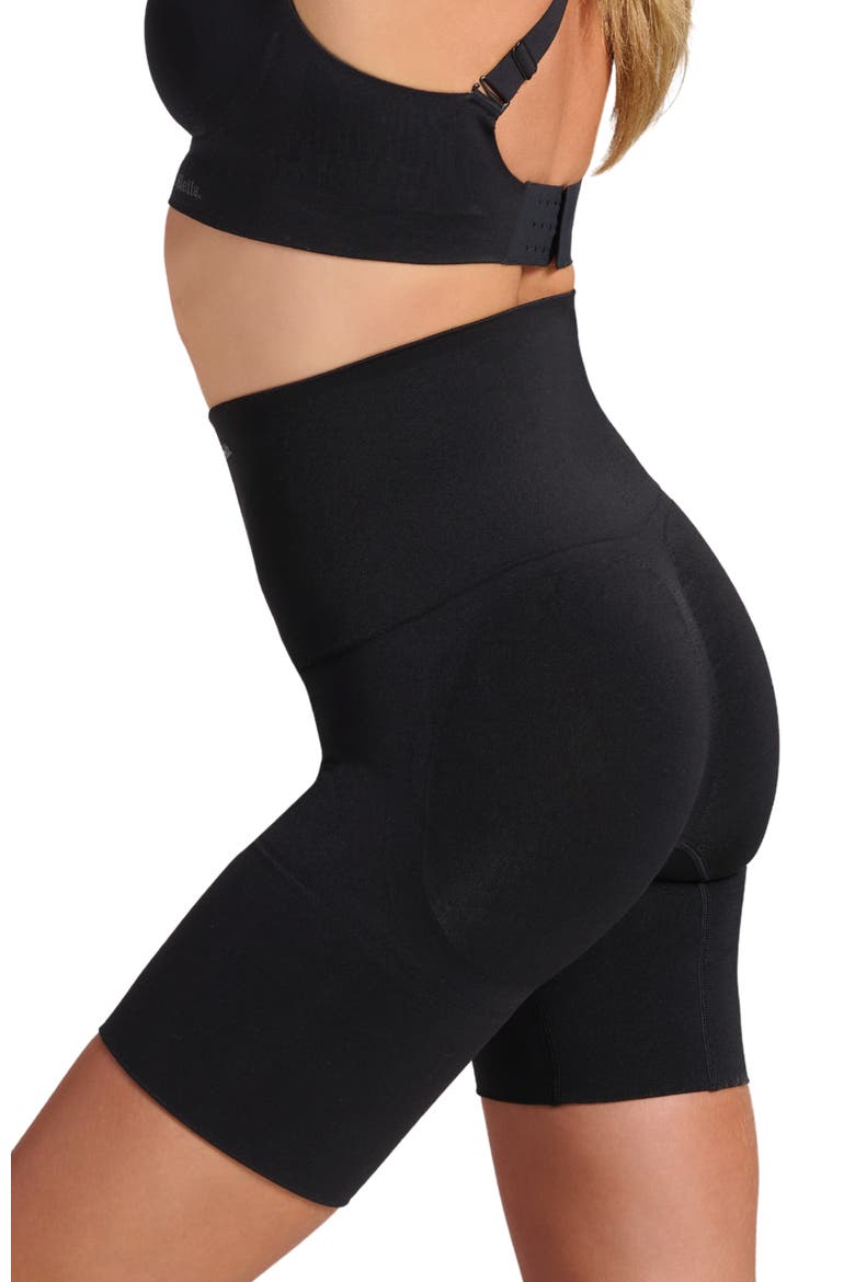 Sculpt High Waist Shaping Short, Alternate, color, Black