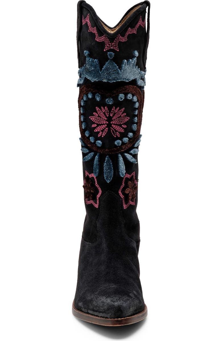 Free People Roundhouse Stitch Knee High Boot, Alternate, color,