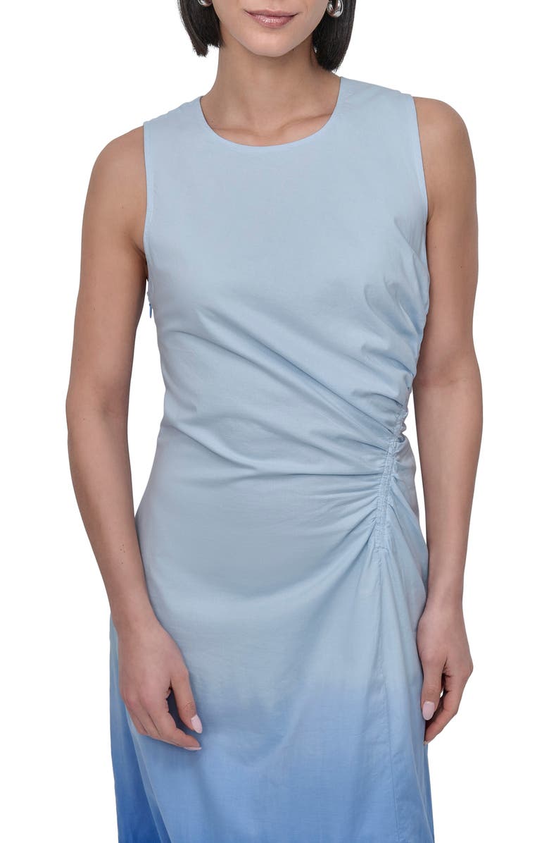 DKNY Dip Dye Sleeveless Dress, Alternate, color, 