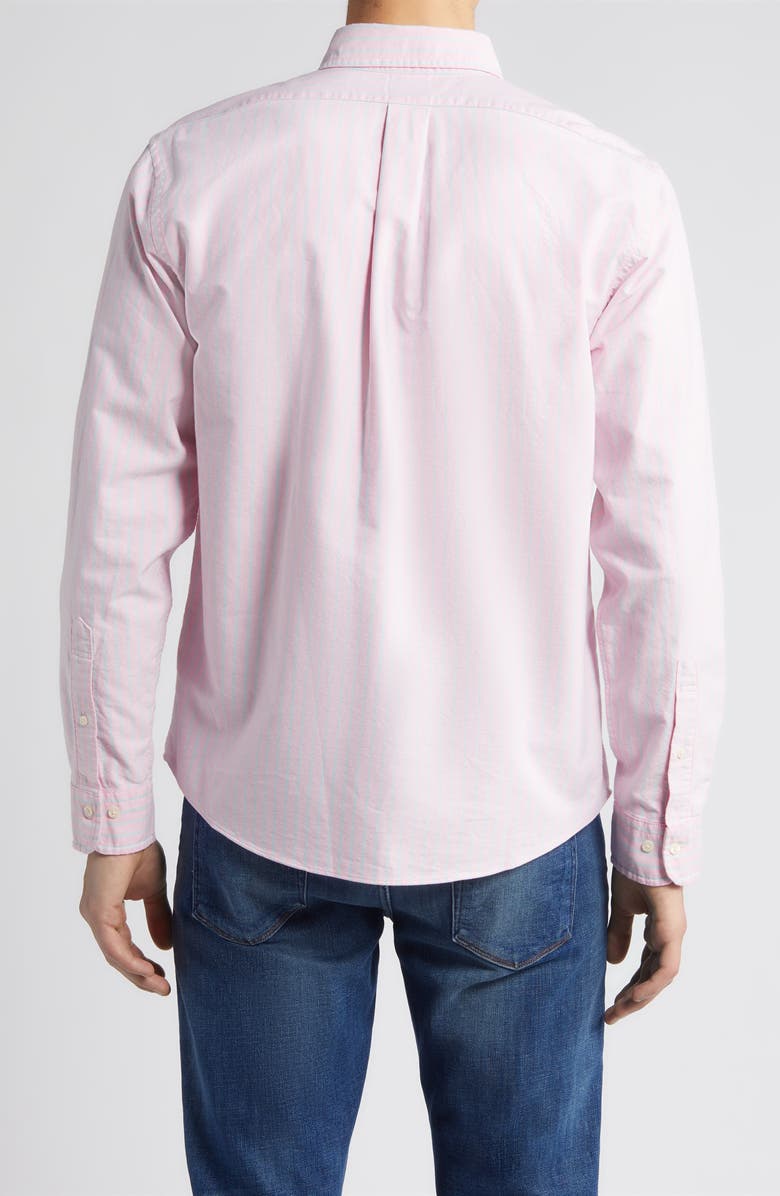 Brooks Brothers The New Friday Archive Stripe Regular Fit Button Down Shirt, Alternate, color,
