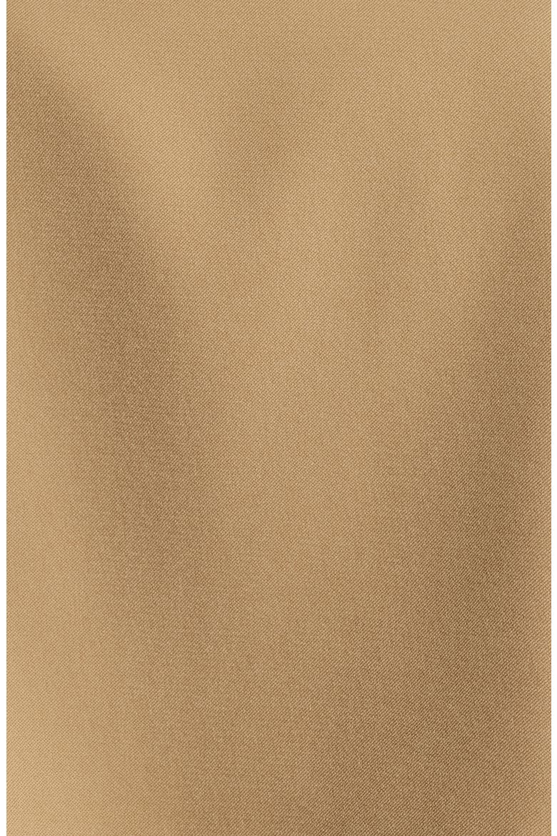 Drapey Tie Waist Trench Coat, Alternate, color, KHAKI