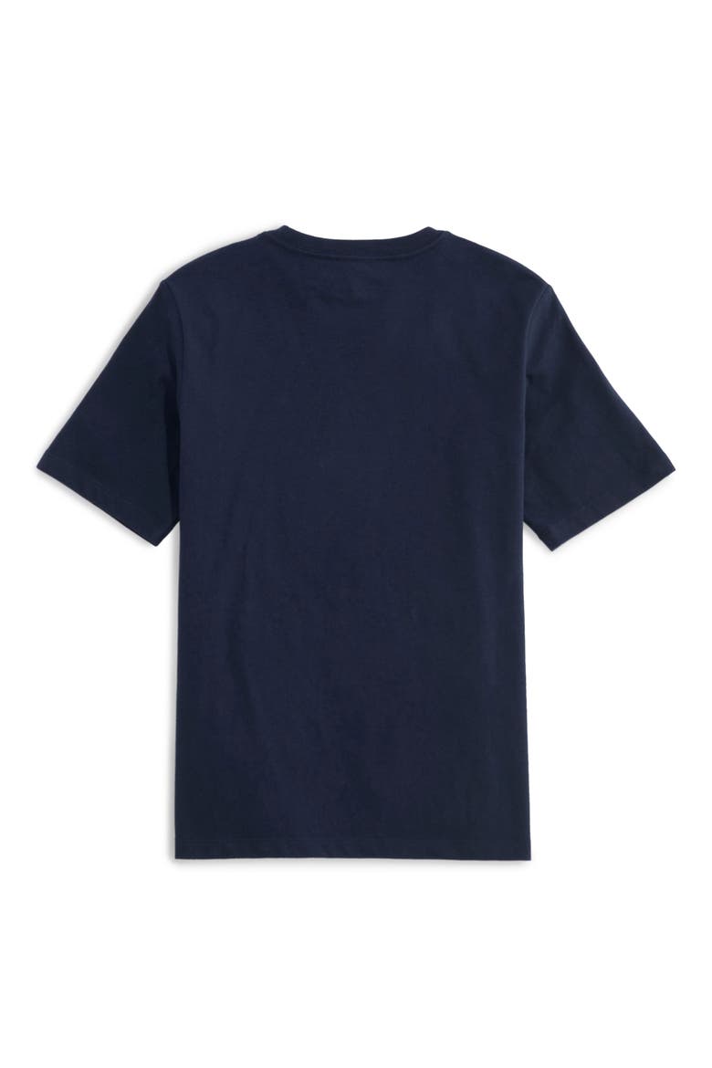 Kids' Soccer Graphic T-Shirt, Alternate, color, NAUTICAL NAVY