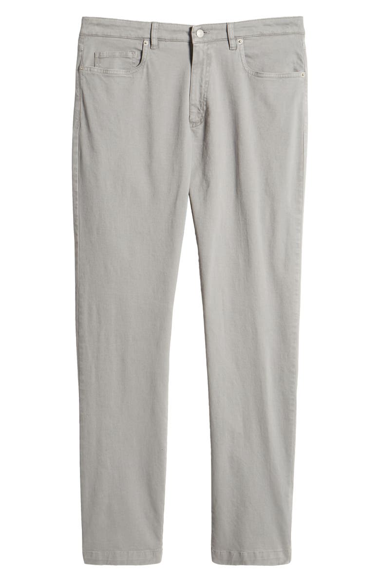 Jack Victor Jackie 5-Pocket Stretch Cotton Pants, Alternate, color, Light Grey