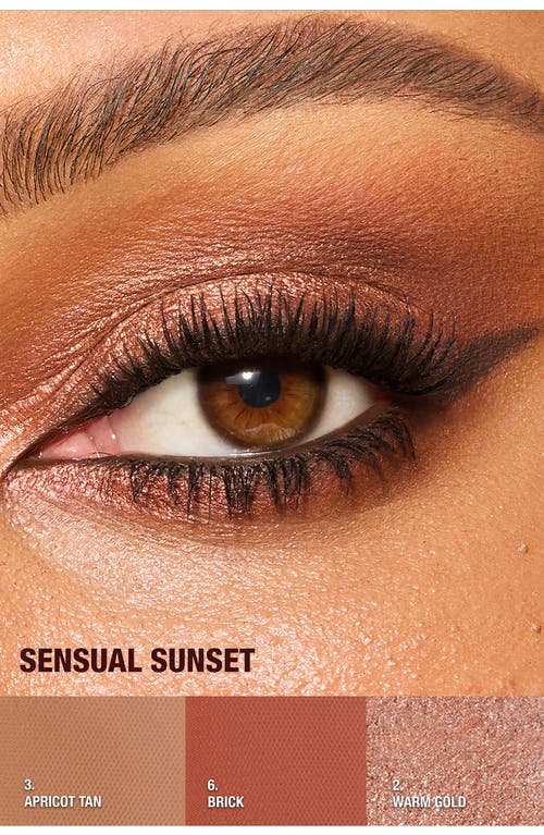 Charlotte Tilbury Beautifying Eye Trends Pallete In Sensual Sunset