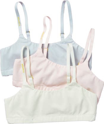 Pipit Pima Cotton Bra 3PK