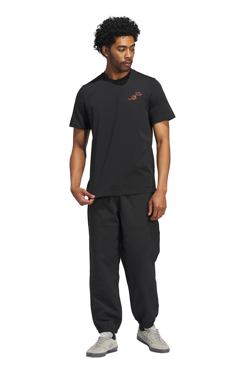 adidas Shmoo Graphic T-Shirt, Alternate, color, Black