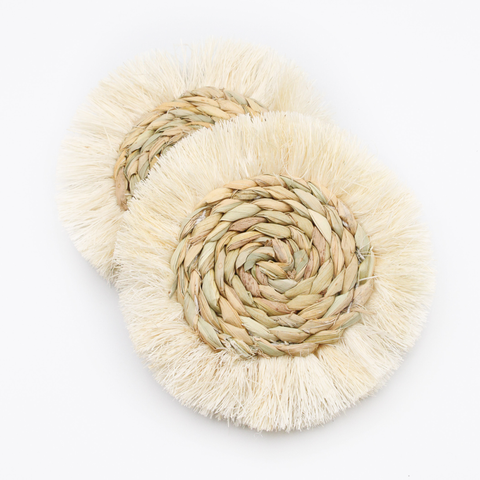 Fringe Coaster Set