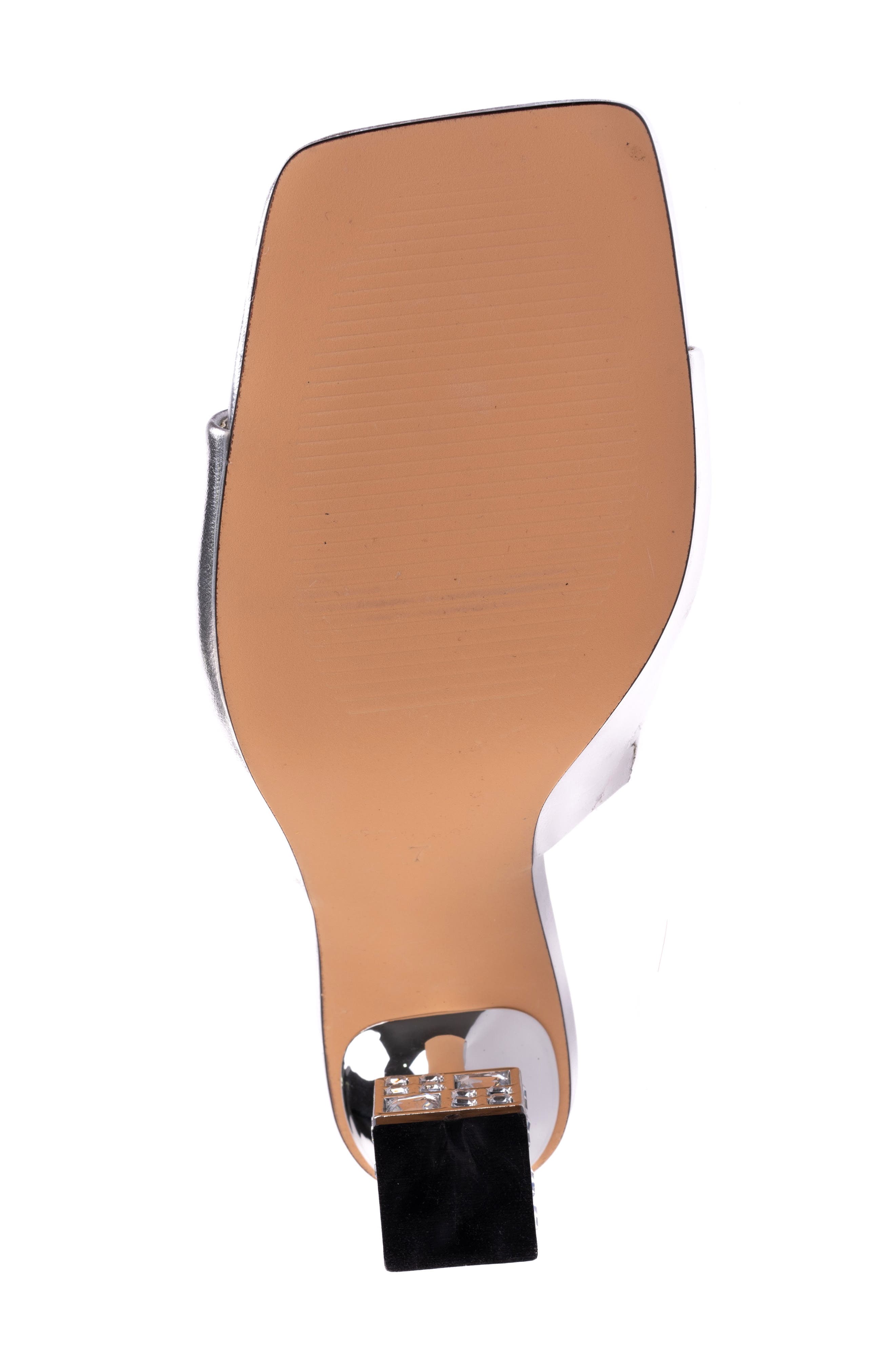 Casino Slide Sandal, Alternate, color, SILVER