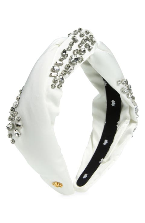 Marlene Crystal Knotted Headband