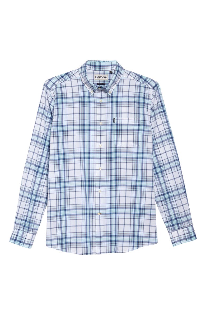 Barbour Christopher Tailored Fit Plaid Sport Shirt, Alternate, color,