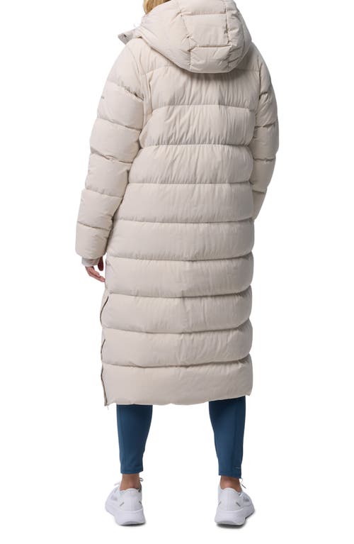 Columbia Amaze Water Repellent 650 Fill Power Down Puffer Coat In White