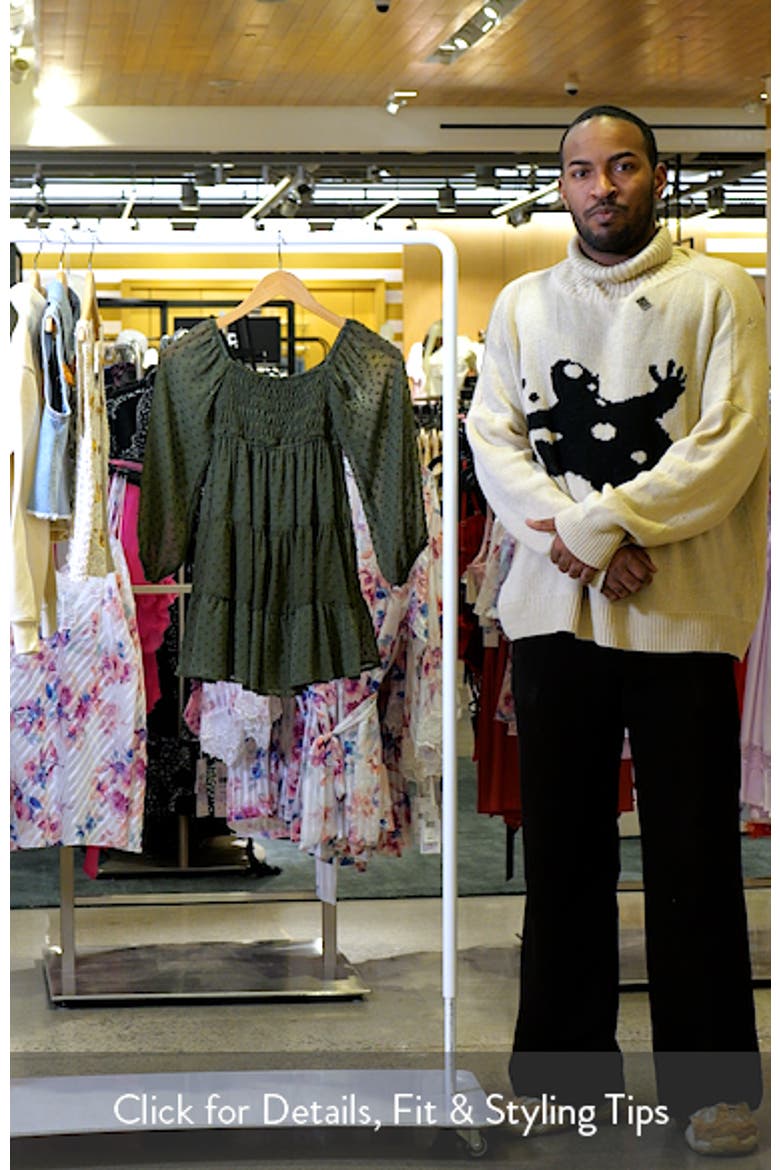 Kids' Swiss Dot Long Sleeve Dress video