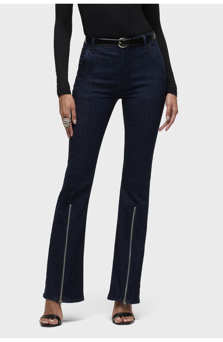 Hudson Jeans Barbara High-Rise Bootcut W/ Zippers, Main, color, Pot Of Gold