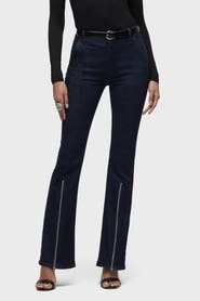 Hudson Jeans Barbara High-Rise Bootcut W/ Zippers