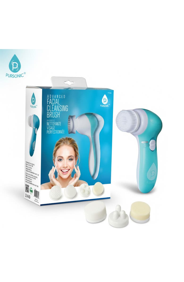 PURSONIC Advanced Facial Cleansing Brush, Alternate, color, Blue