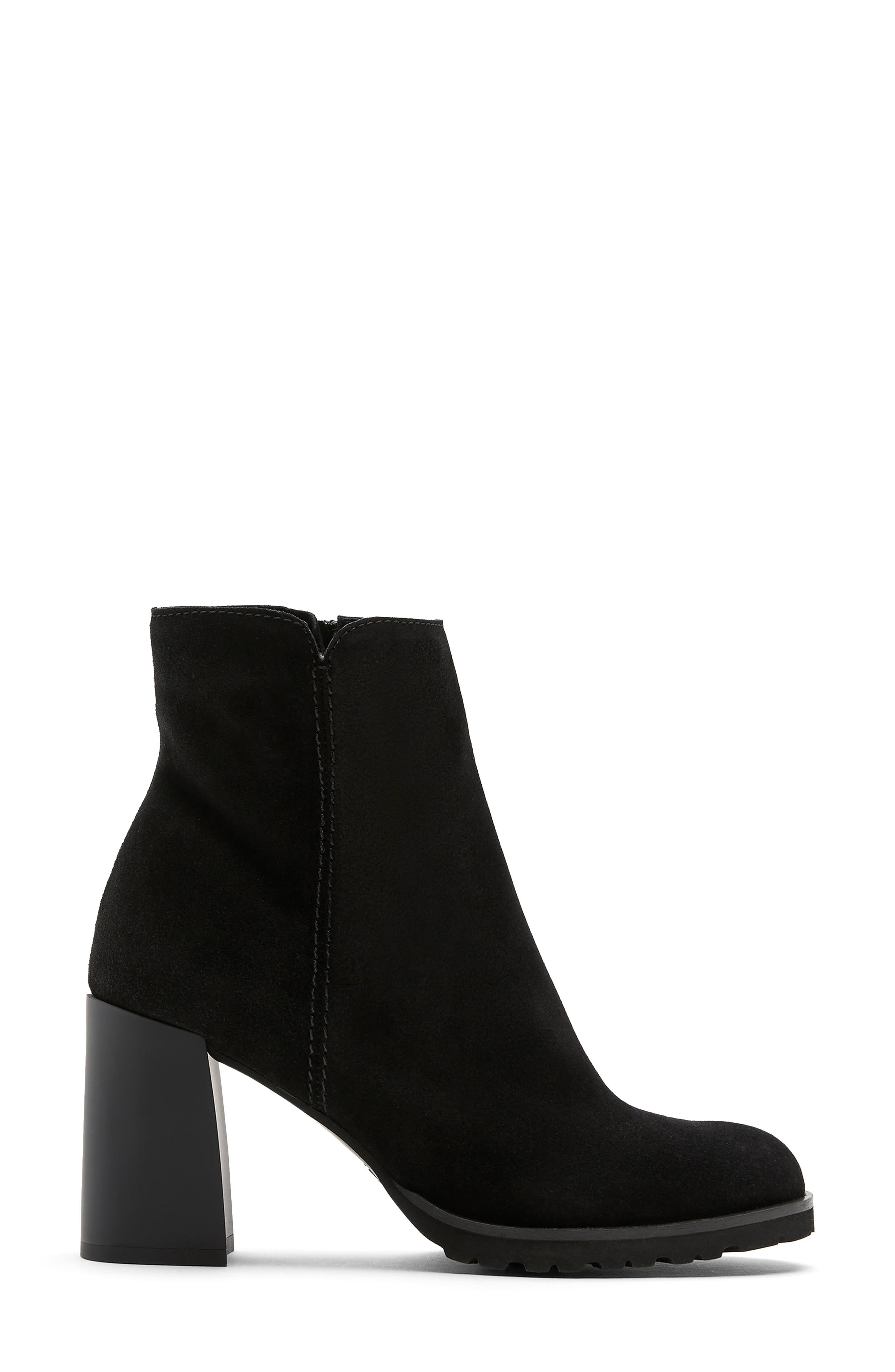 La Canadienne Maggie City Dry<sup>™</sup> Waterproof Bootie, Alternate, color, Black Suede