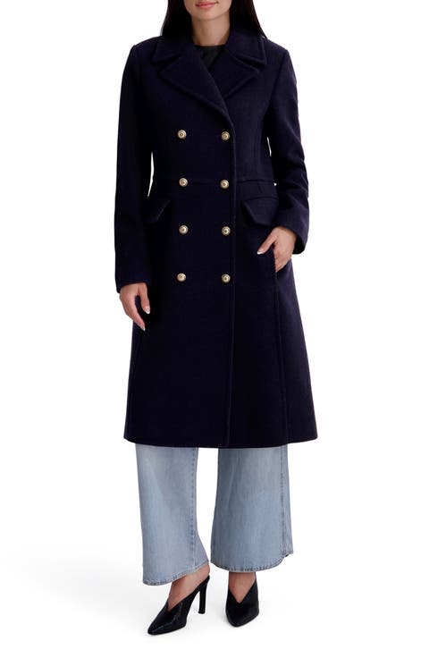 Double Breasted Military Coat