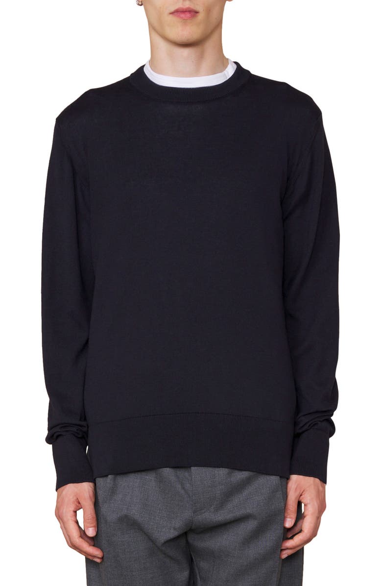 Officine Générale Nilo Crewneck Sweater, Main, color,