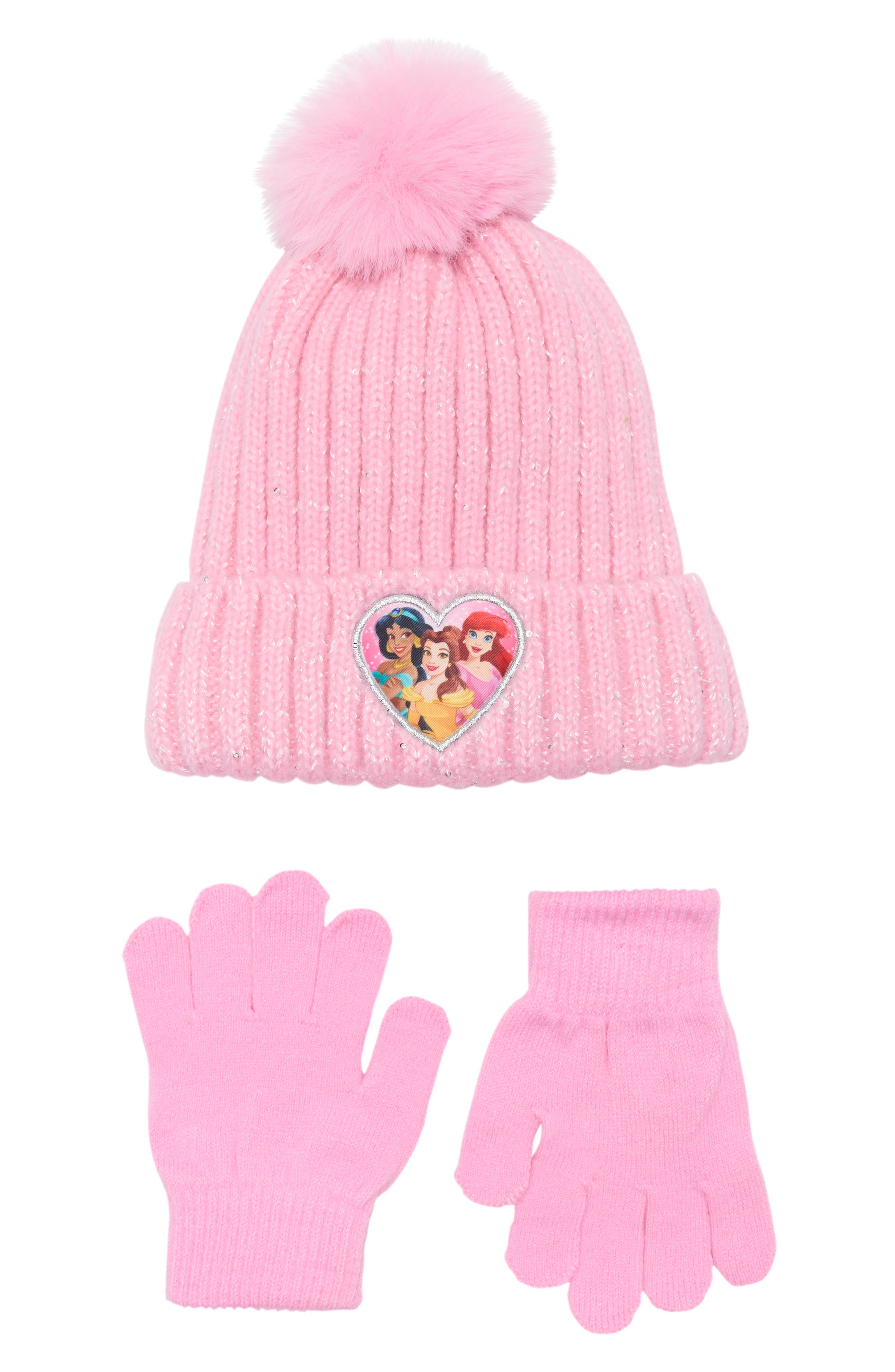 Kids' Disney Princess Beanie & Gloves Set