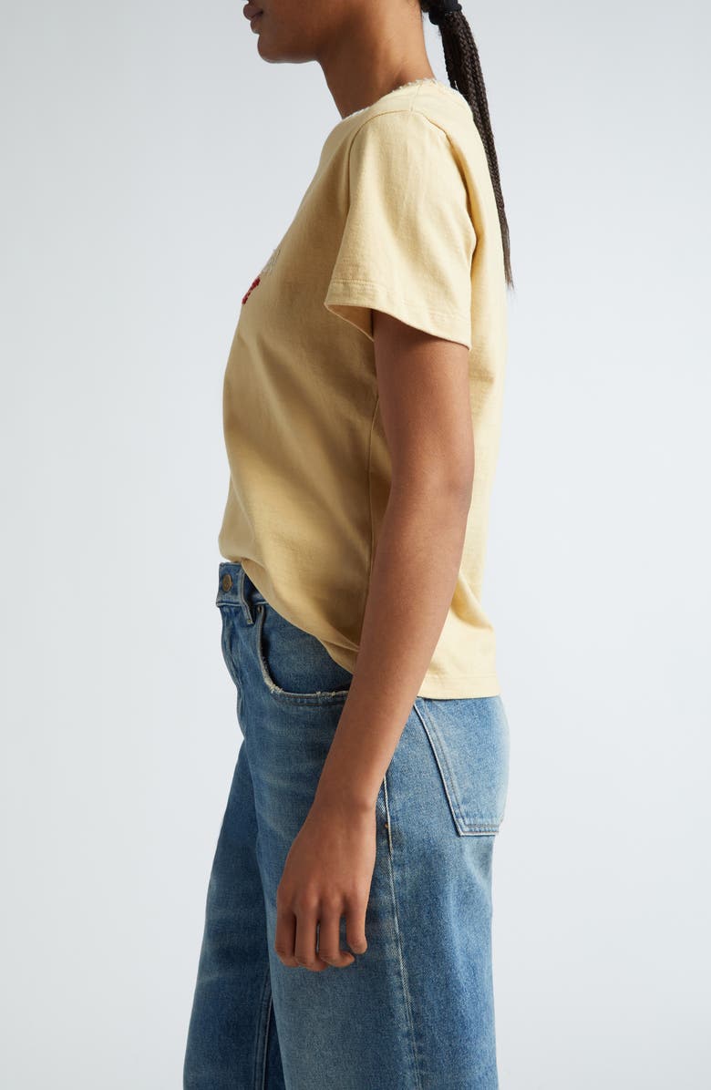 Golden Goose Slim Fit Embroidered Cotton Jersey T-Shirt, Alternate, color, 