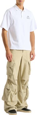 Balmain Printed Balmain Vine polo
