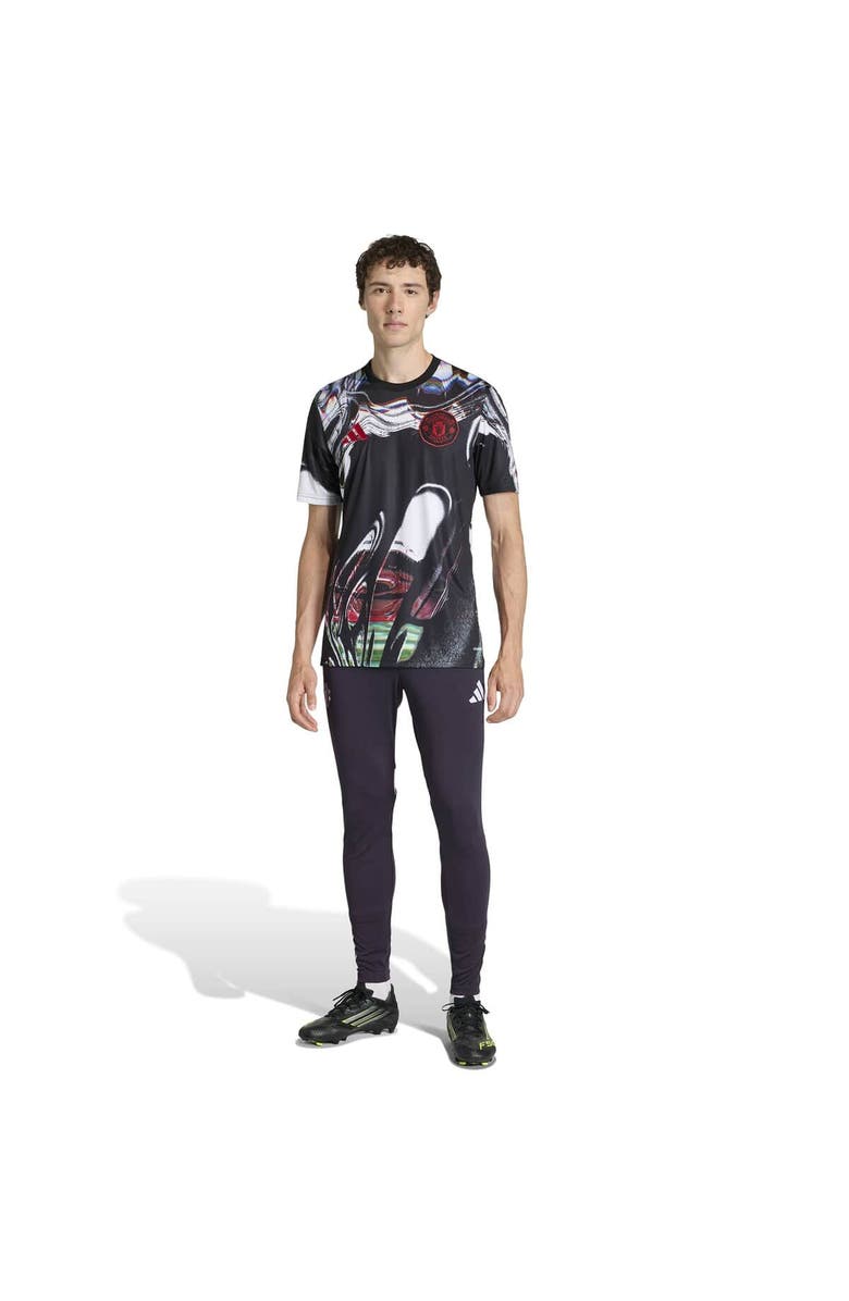 adidas Men's adidas  Black Manchester United 2025/26 Pre-Match Training Jersey, Alternate, color, Black