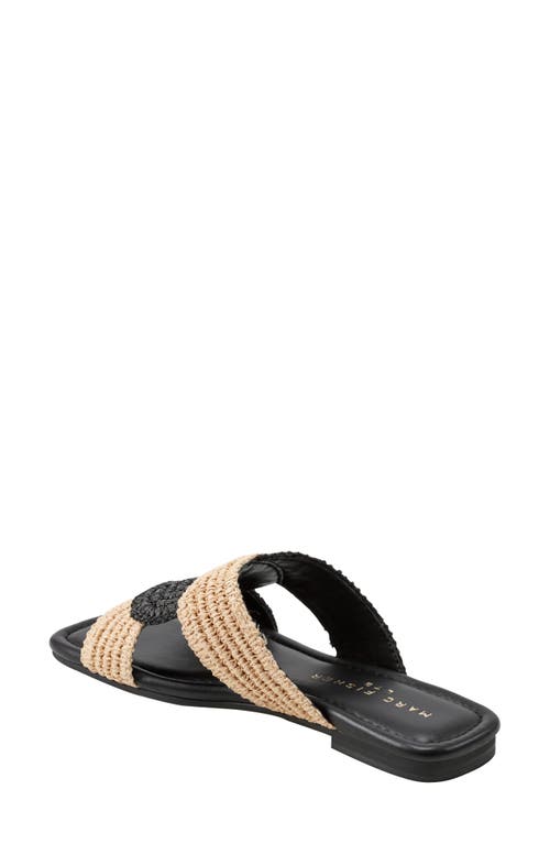 Marc Fisher Ltd Navie Slide Sandal In Black