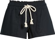 Roxy Oceanside Cotton Drawstring Shorts