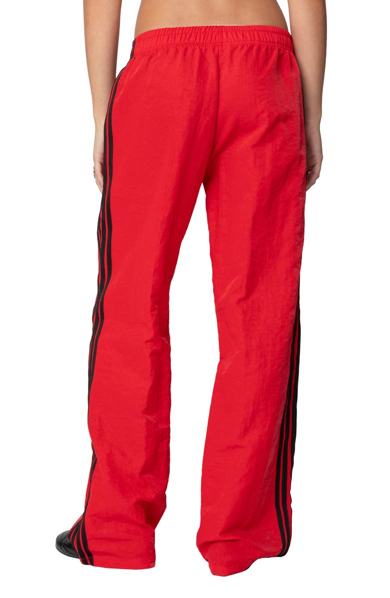 EDIKTED Felicity Low Rise Nylon Track Pants, Alternate, color, 