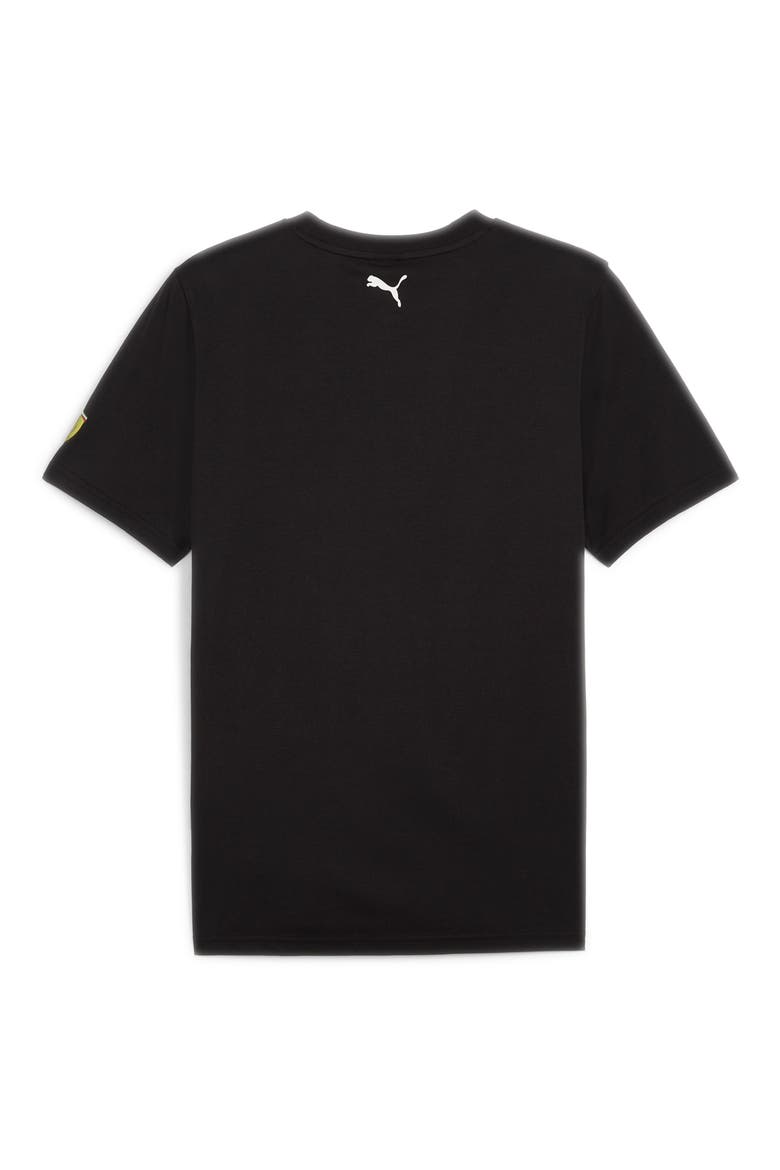 Scuderia Ferrari Race Graphic T-Shirt, Alternate, color, PUMA BLACK