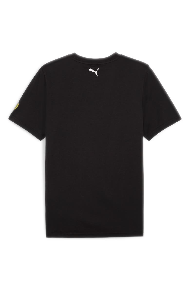 PUMA Scuderia Ferrari Race Graphic T-Shirt, Alternate, color, Puma Black
