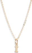 Nashelle Initial Pendant Necklace
