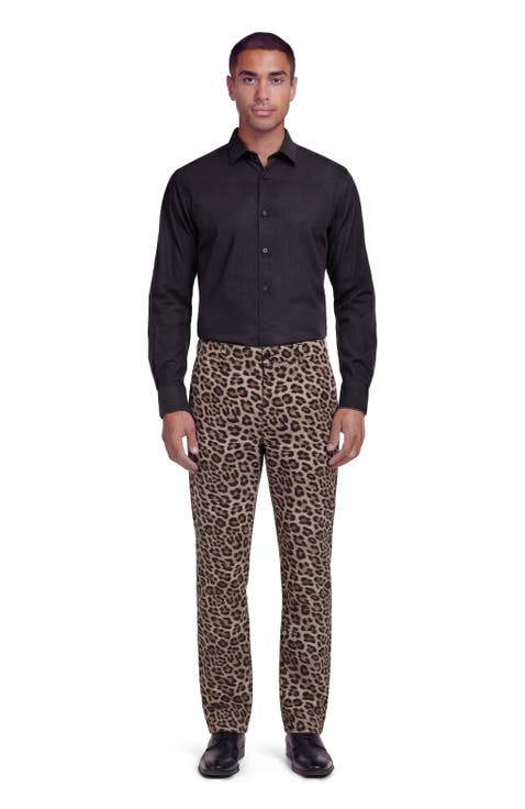 Leopard Mens Tailored Pant