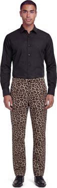 Lords of Harlech Leopard Mens Tailored Pant