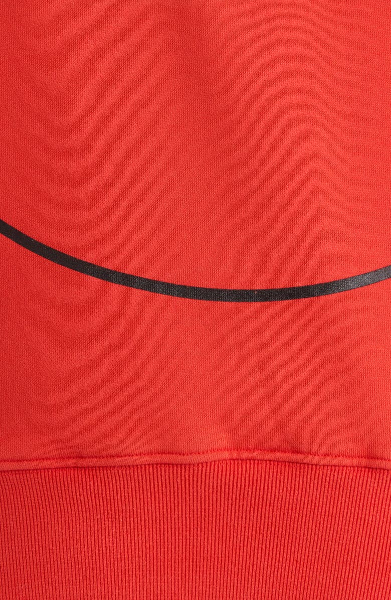 BOILER ROOM Core Oversize Logo Hoodie, Alternate, color, Red